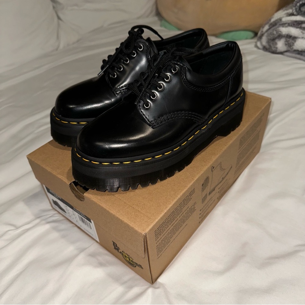 Dr. Martens 8053 Leather Platforms